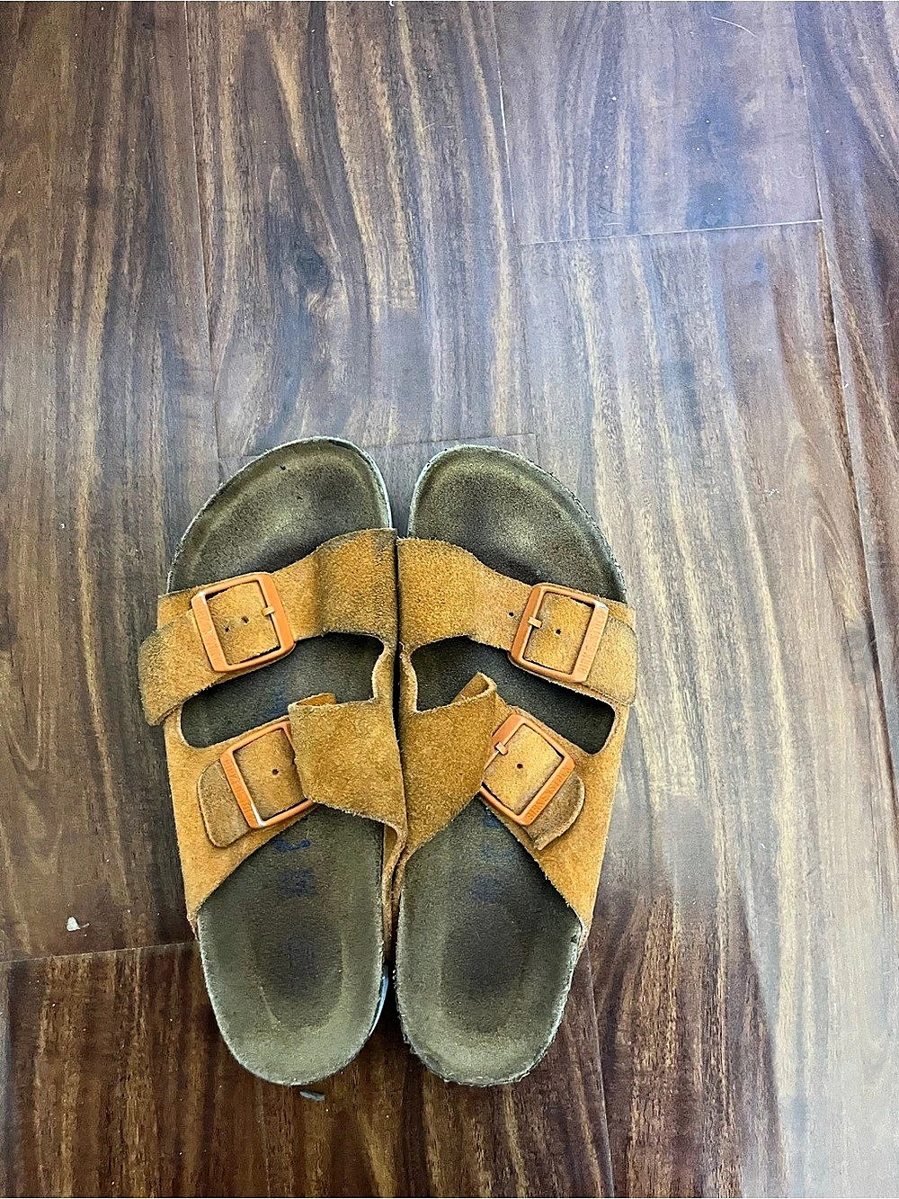 Birkenstock Arizona Double Buckle Sandals in Brown